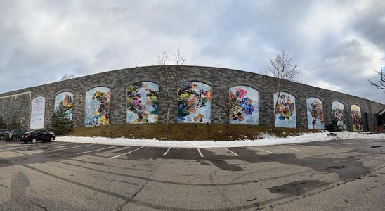 CAROL GREENAN BOUYOUCOS Peekskill Waterfront Arches 