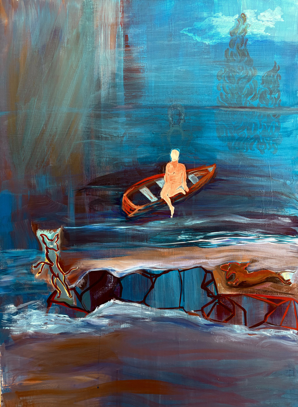 Carol Saft Paintings Acrylic on Canvas