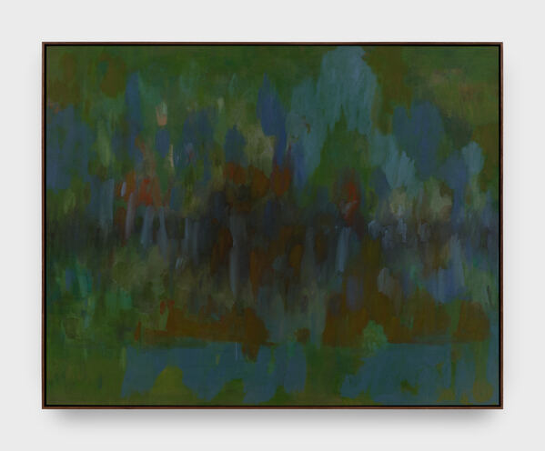 C a t h e r i n e   F a i r b a n k s   Current works, nurses under landscapes  oil and Flasche on canvas