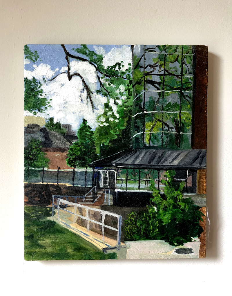 Christopher J Graham Season II Oil, house paint on canvas 