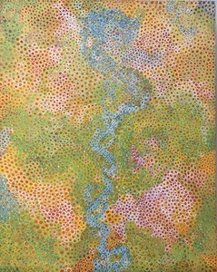 Claudia Ravaschiere Oil on Panel 