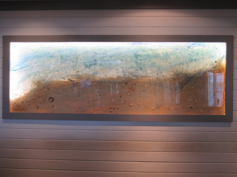CRIS REVERDY Commercial Projects Resin, Paint, Sand, Shells