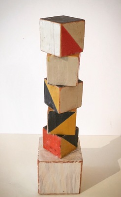 DANIEL ANSELMI Objects Wood blocks, wax