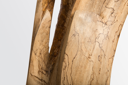 DAVID ERDMAN Archive banyan wood with hand wax finish and black granite base