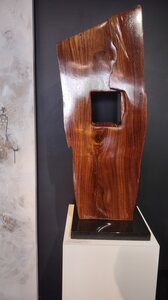 DAVID ERDMAN Available Works Rosewood poly gloss finish black granite base 