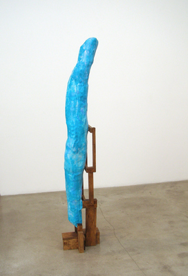 David McDonald Supported Self Wood, Plaster, Joint Compound, Wood Stain, Enamel Paint