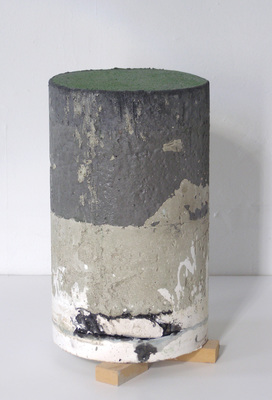 David McDonald 2000-2010 Hydrocal, Mortar, Wood, Pigment, Enamel, Varnish