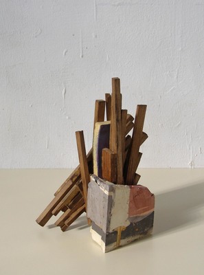 David McDonald Compacts Balsa Wood, Hydrocal, Pigment, Wood, Wood Stain, Varnish
