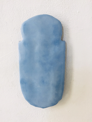 David McDonald 2017-present Plaster Wrap, Joint Compound, Watercolor, on Wood