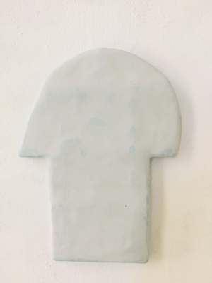 David McDonald 2017-present Plaster Wrap, Joint Compound, Watercolor, on Wood