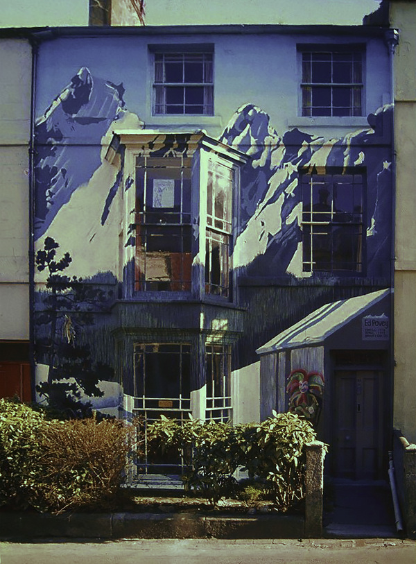 Edward POVEY Selected Early Murals Gloss oil-based house paint on primed cement rendering