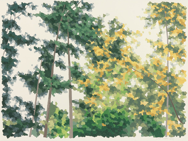ELAINE COOMBS Works on paper Acrylic on paper
