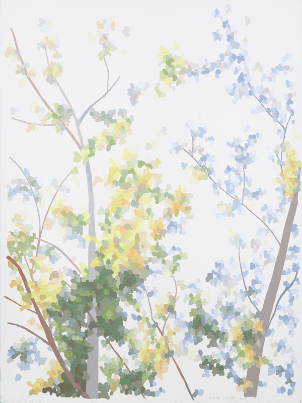 ELAINE COOMBS Works on paper Acrylic on paper
