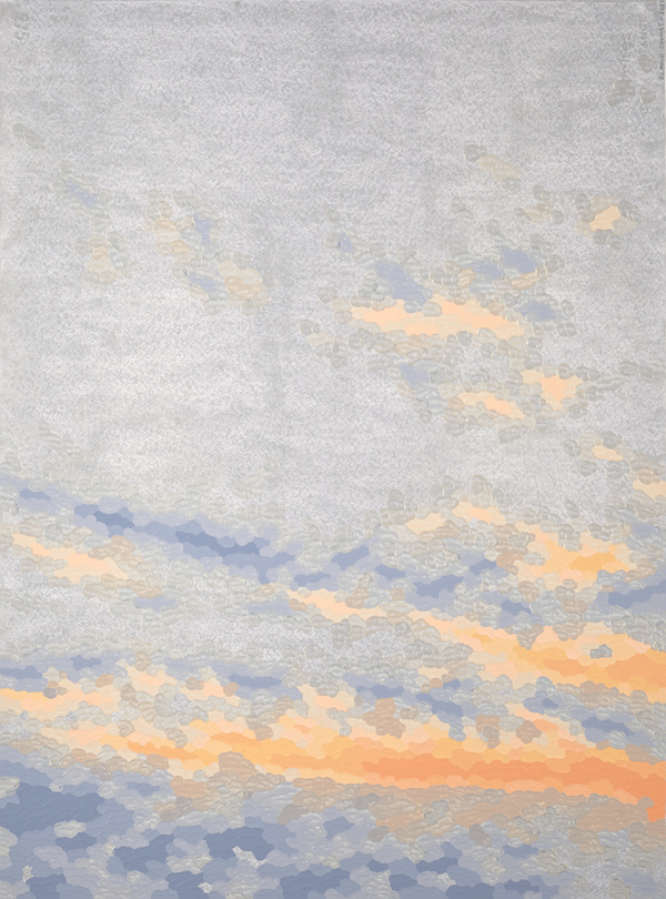 ELAINE COOMBS Skyscapes Acrylic on paper