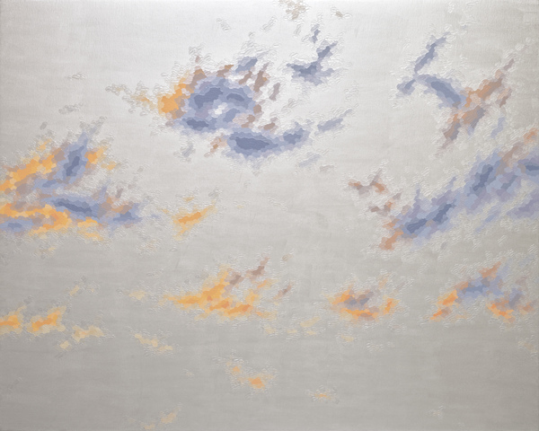 ELAINE COOMBS Large, 48-72'' Acrylic on canvas over panel