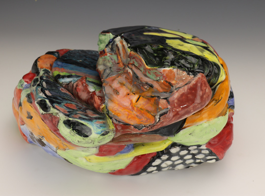 Emily Ginsburg THUD!  Ceramic Sculpture