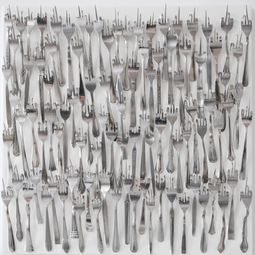 Eung Ho Park Sculpture Recycled Forks