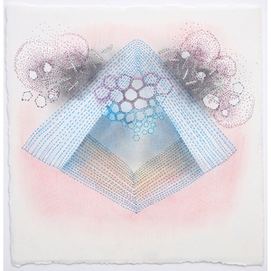 FAR x WIDE AIR CONDITION, ALTERNATING CURRENTS Ink and colored pencil on paper