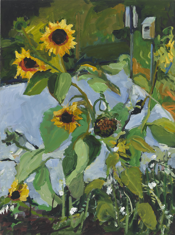 Frances Hamilton Eva's Garden Oil on Panel