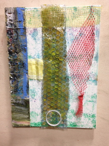 David Greenstein Works - 2013 to present o/c, buble wrap, mesh, plastic, wire