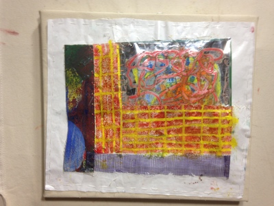 David Greenstein Works - 2013 to present o/c, oil on paper, oil on plastic wrapping, plastic mesh, wire, thread