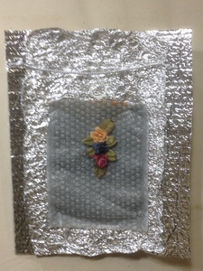David Greenstein Works - 2013 to present packing insulation, aluminum foil, bubble wrap, cord, plastic bottle ring, artificial flowers, wire