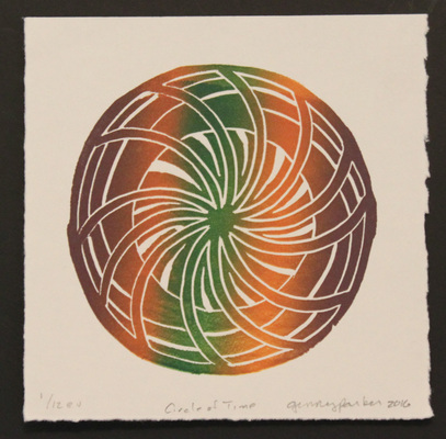 Ginny Parker Abstract & Misc Subjects linocut