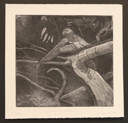 Ginny Parker Animals & Landscape aquatint