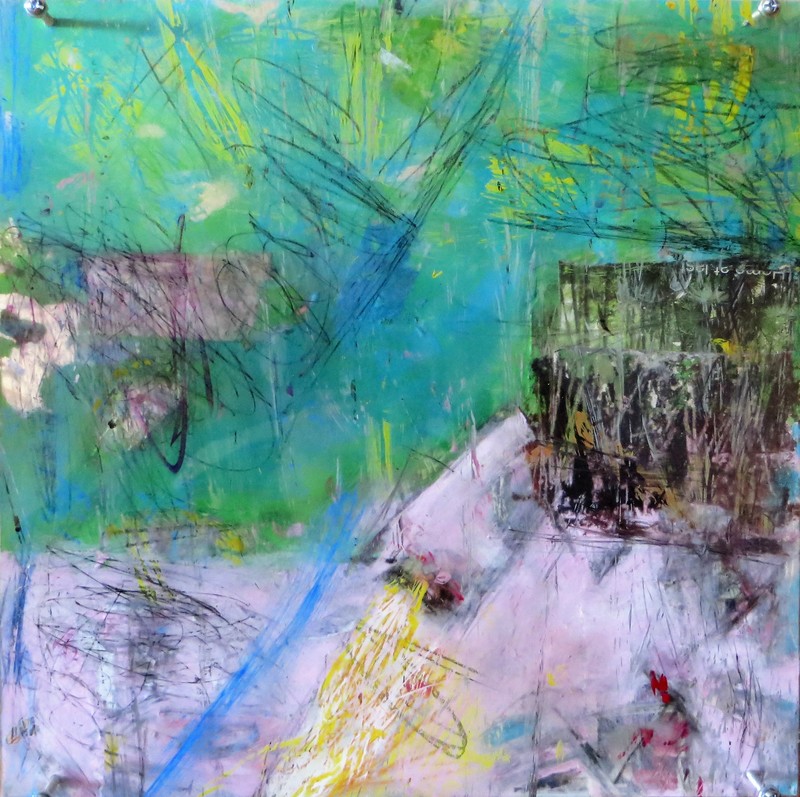 Hana Schoonveld Small MIxed Media/Plexiglas