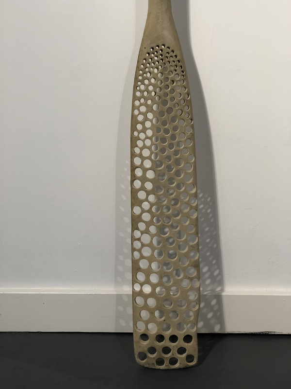 Janice Redman: Sculptor 2021  wool, wood, 