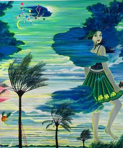 Jill Slaymaker Paintings oil and acrylic on wood