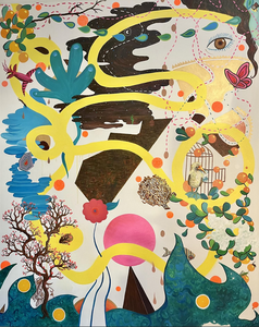 Jill Slaymaker Paintings oil and acrylic on canvas