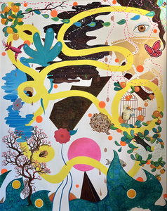 Jill Slaymaker Paintings oil and acrylic on canvas