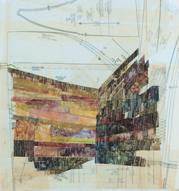 Joanna Kao Structures and Spaces Collage & Painting