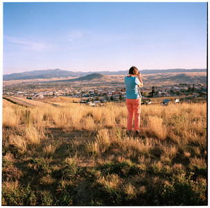 Photographs by John A Kane Julie in the Landscape 