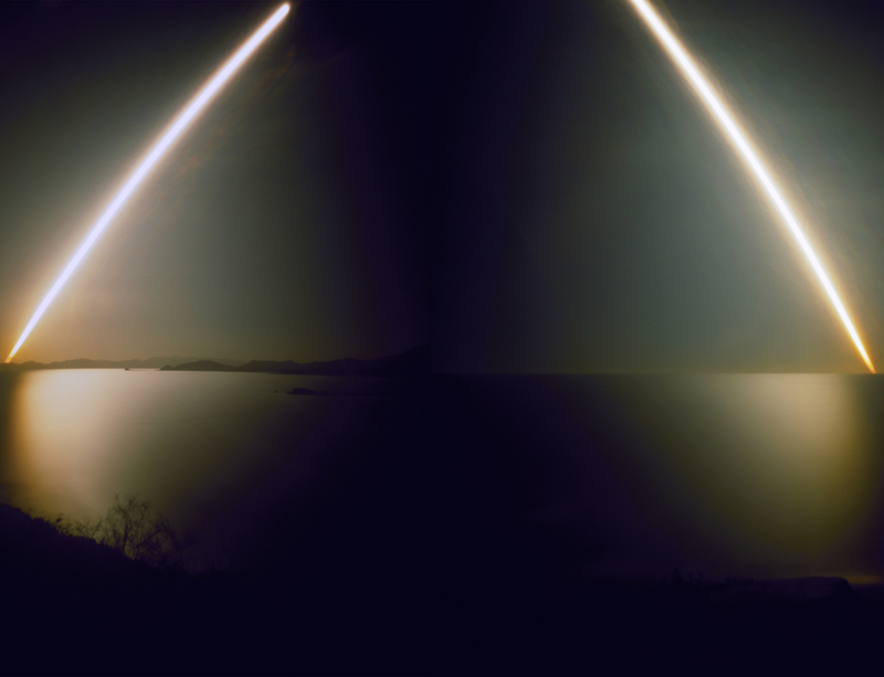  Ecliptics/Sunrise & Sunset 2 Pinhole Color Photographs