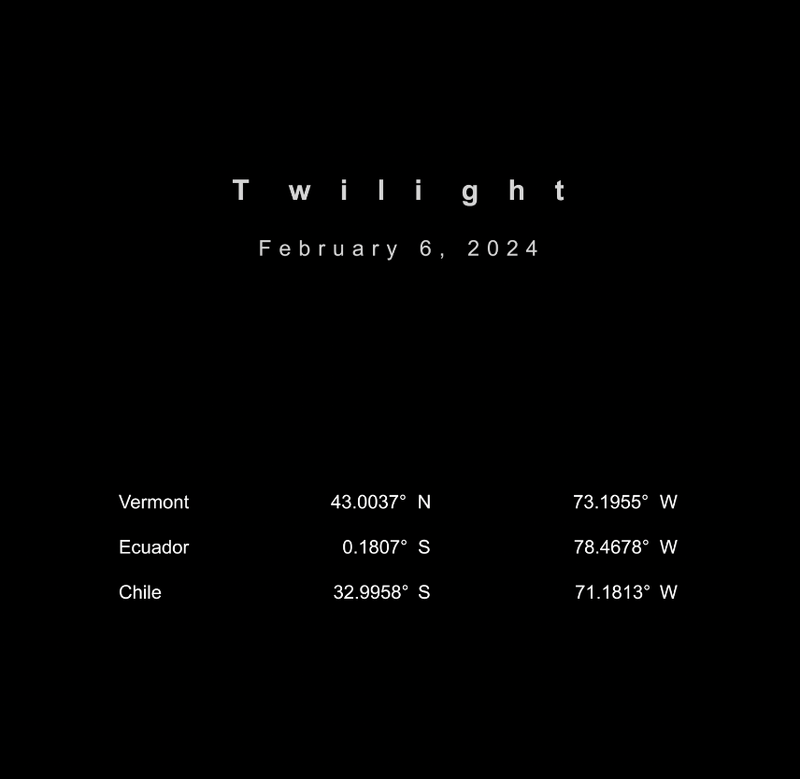  2024 Twilight 