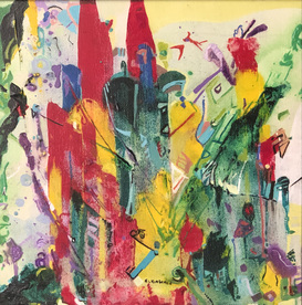 KAREN L KIRSHNER Small Works 12 x 12 inches