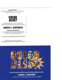 KAREN L KIRSHNER Color Blast 2020 