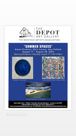 KAREN L KIRSHNER Summer Spaces Exhibition, Montauk, 2023 