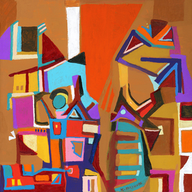 KAREN L KIRSHNER Small Works Acrylic on canvas