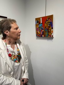 KAREN L KIRSHNER GALLERY VIEWS acrylic on canvas