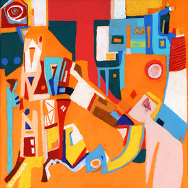 KAREN L KIRSHNER Small Works Acrylic on canvas