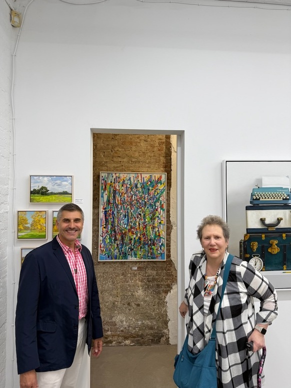 KAREN L KIRSHNER GALLERY VIEWS Acrylic on canvas