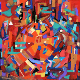 KAREN L KIRSHNER Small Works Acrylic on canvas