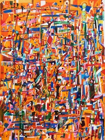 KAREN L KIRSHNER Large Paintings Acrylic on Canvas