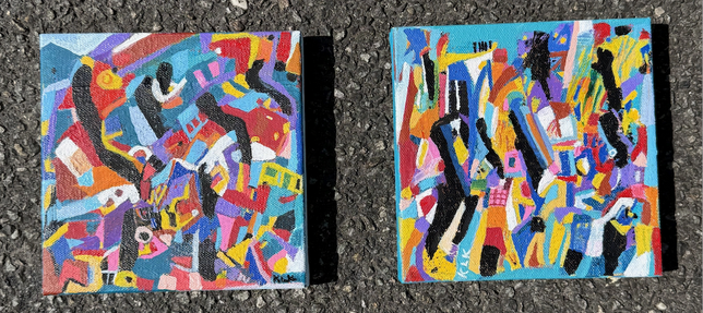 KAREN L KIRSHNER Small Works Acrylic on canvas