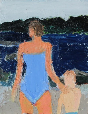 Kate Hanlon Painting oil on panel