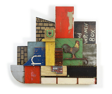 Keith Krueger Current Work  Found Object Assemblage