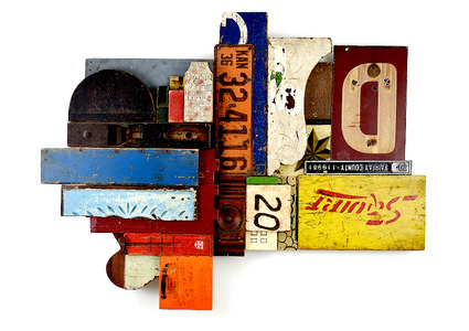 Keith Krueger Current Work  Found Object Assemblage